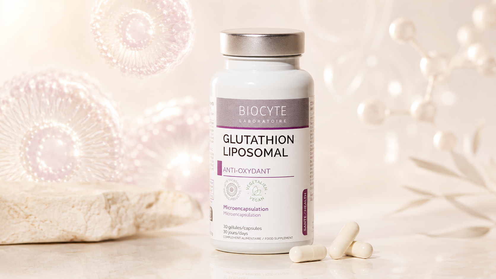 Glutation lipozomal vs. glutation clasic: de ce contează absorbția și cum îți protejezi pielea din interior